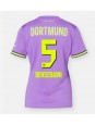 Ženski Nogometna dresi replika Borussia Dortmund Ramy Bensebaini #5 Tretji 2026-27 Kratek rokav